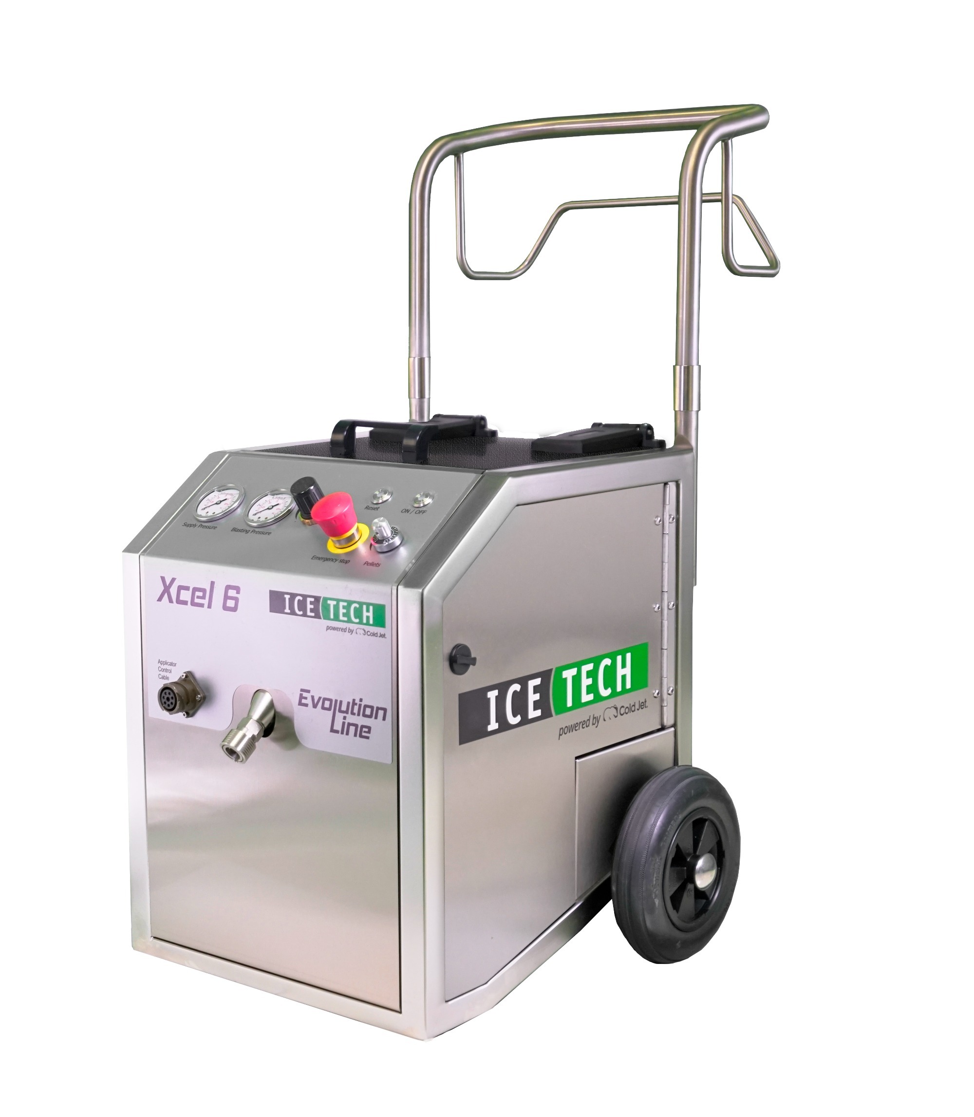 写真:ドライアイスブラスト装置