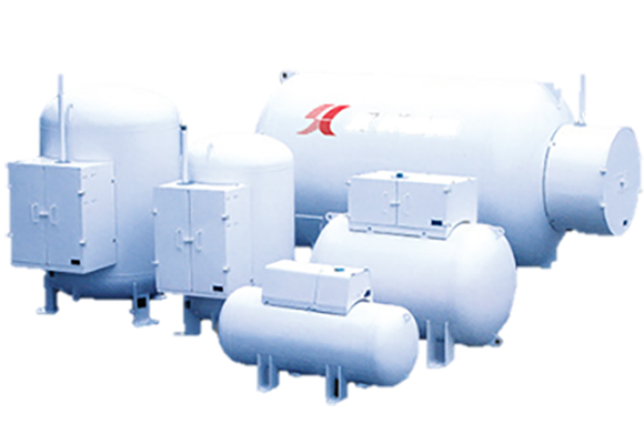 写真:LPガスバルク貯蔵